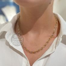 Fjory Gouden Fantasie Jasseron Collier 41-JGW45