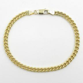 Fjory Gouden Bolle Gourmet Armband 40-EBG04519