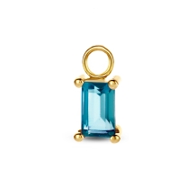 Jackie Gold Medina Topaz Single Earring JKS21.158