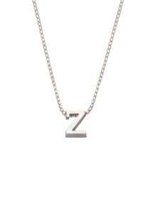initials letter Z collier Joy de la Luz Si-Z