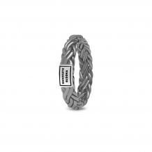 Buddha to Buddha Katja XS Black Rhodium ring 605BR-SS