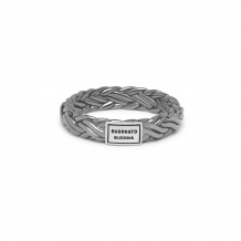 Buddha to Buddha Katja XS Black Rhodium ring 605BR-SS