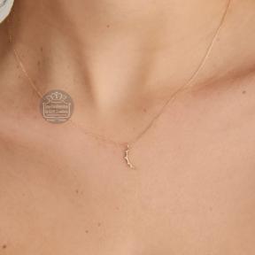 Ania Haie 14kt Gold Collier NAU002-03YG