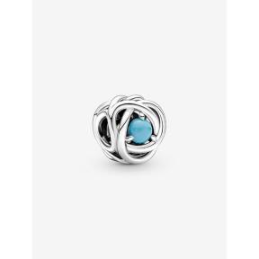 Pandora Silver Geboortesteen December Infinity bedel 790064C02