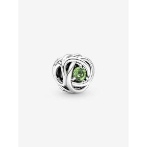 Pandora Silver Geboortesteen Augustus Infinity bedel 790065C03