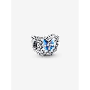 Pandora Silver Sprankelende Blauwe Vlinder bedel 790761C01