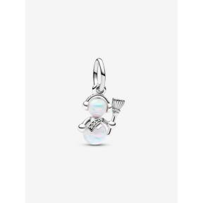 Pandora Silver Opalescent Sneeuwpop bedel 792981C01