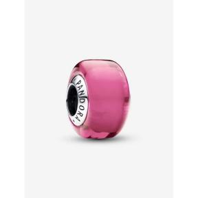 Pandora minibedel Silver Roze 793107C00