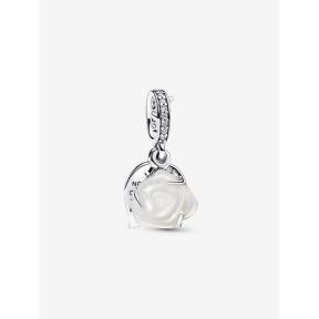 Pandora Silver Witte Roos In Bloei bedel 793200C01