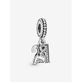 Pandora Silver 21e Verjaardag Bedel bedel 797263CZ