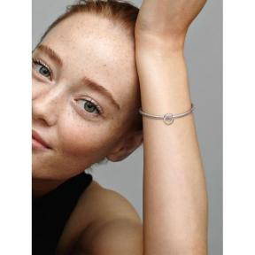 Pandora bedel Silver Letter C Alfabet 797457