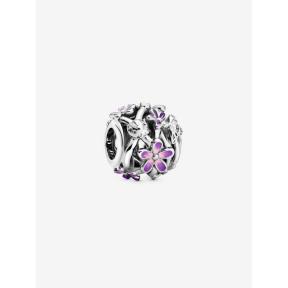 Pandora Silver Opengewerkte Paarse Madeliefjes bedel 798772C02