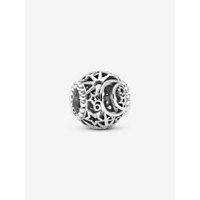 Pandora Silver Opengewerkte Zon, Sterren en Maan bedel 799183C00