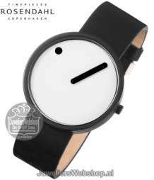 Rosendahl horloge Picto Watch PT43379 Analoog 40 mm Zwart Wit