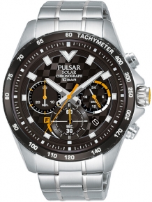 Pulsar Herenhorloge Chrono Solar PZ5103X1 Reclame horloge