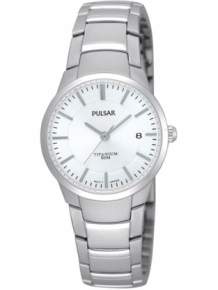 pulsar dameshorloge ph7129x1 zilverkleurig titanium