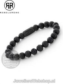 Rebel & Rose RR-80071-B-L Black Moon 19cm