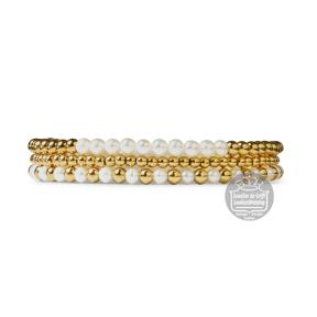 Rebel & Rose Armband RR-30001-G-XS Yellow Gold Only 15cm