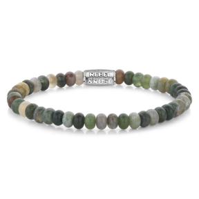 Rebel & Rose armband Indian Summer Round Slices RR-60111-S-S 16,5cm