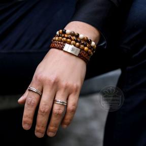 Rebel & Rose Armband RR-80063-S-M Autumn Love 17,5cm