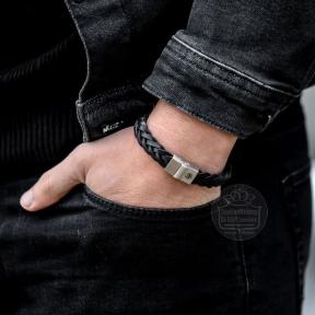 rebel & rose Full Metal Braided armband RR-M0025-S-M