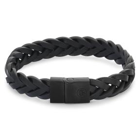 rebel & rose Full Metal Braided armband RR-M0026-B-M