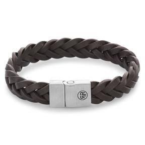 rebel & rose Full Metal Braided armband RR-M0028-S-L