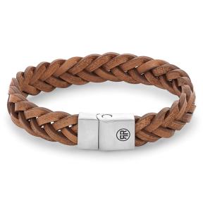 rebel & rose Full Metal Braided armband RR-M0030-S-L