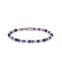 Rebel & Rose Armband RR-40102-S-S Are Violets Blue? 16,5cm