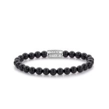 Rebel & Rose armband Black Velvet RR-60105-S-L 19cm