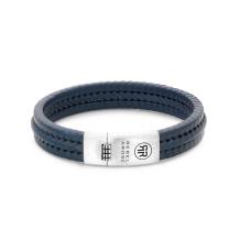 rebel & rose Twisted 925 Navy armband rr-l0155-s-l