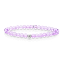 Sparkling Jewels Additional Violet Quartz Saturn 6mm Armband SB-GEM41-ADD-6MM