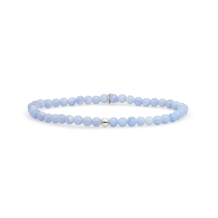 Sparkling Jewels Additional Blue Lace Agate Saturn 4mm Armband SB-GEM47-ADD-4MM