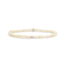Sparkling Jewels Additional Beige Agate Saturn 4mm Armband SB-GEM48-ADD-4MM