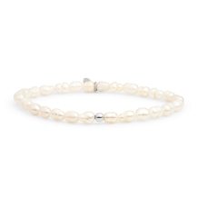 sparkling jewels armband pearl saturn small 4mm sb-pearl-add-4mm