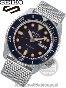 Seiko 5 Sports Automatic horloge SRPD71K1 Blauw