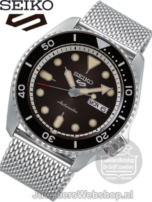 Seiko 5 Sports Automatic horloge SRPD73K1 Zwart