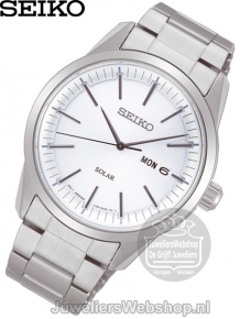 Seiko Solar Heren Horloge SNE523P1