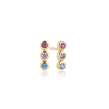 Sif Jakobs Sardinien Tre Piccolo Earrings SJ-E2640-XCZ-YG