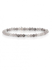 sparkling jewels armband Black Rutilated Quartz saturn small 4mm sb-gem34-add-4mm