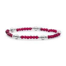 sparkling jewels Fuchsia Quartz Bold Mix Armband BLK01S-G51