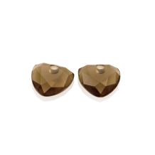 Sparkling Jewels Eardrops Smoky Quartz Trillion EAGEM23-TRI