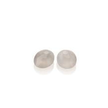 Sparkling Jewels Eardrops Grey Agate Twist Oval EAGEM31-SO