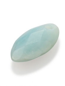 sparkling jewels leaf editions facet amazonite hanger pengem12-fct-s