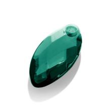 Sparkling Jewels Hanger Leaf Editions Facet Petrol Green Quartz PENGEM52-FCT-S