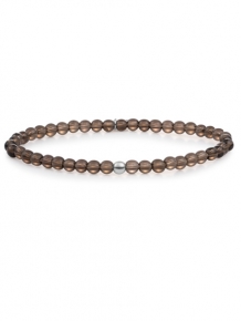 sparkling jewels armband smoky quartz saturn small 4mm sb-gem23-add-4mm