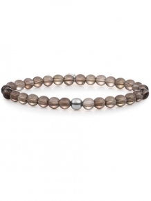 sparkling jewels armband smoky quartz saturn large 6mm sb-gem23-add-6mm