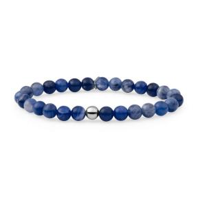 Sparkling Jewels Sodalite Saturn 4mm Armband SB-GEM20-ADD-6MM