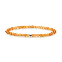 Sparkling Jewels Citrine Quartz Saturn 4mm Armband SB-GEM38-ADD-4MM