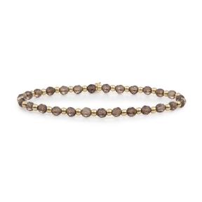 Sparkling Jewels Smoky Quartz Interstellar Armband SBG-GEM23-3MM-MIX